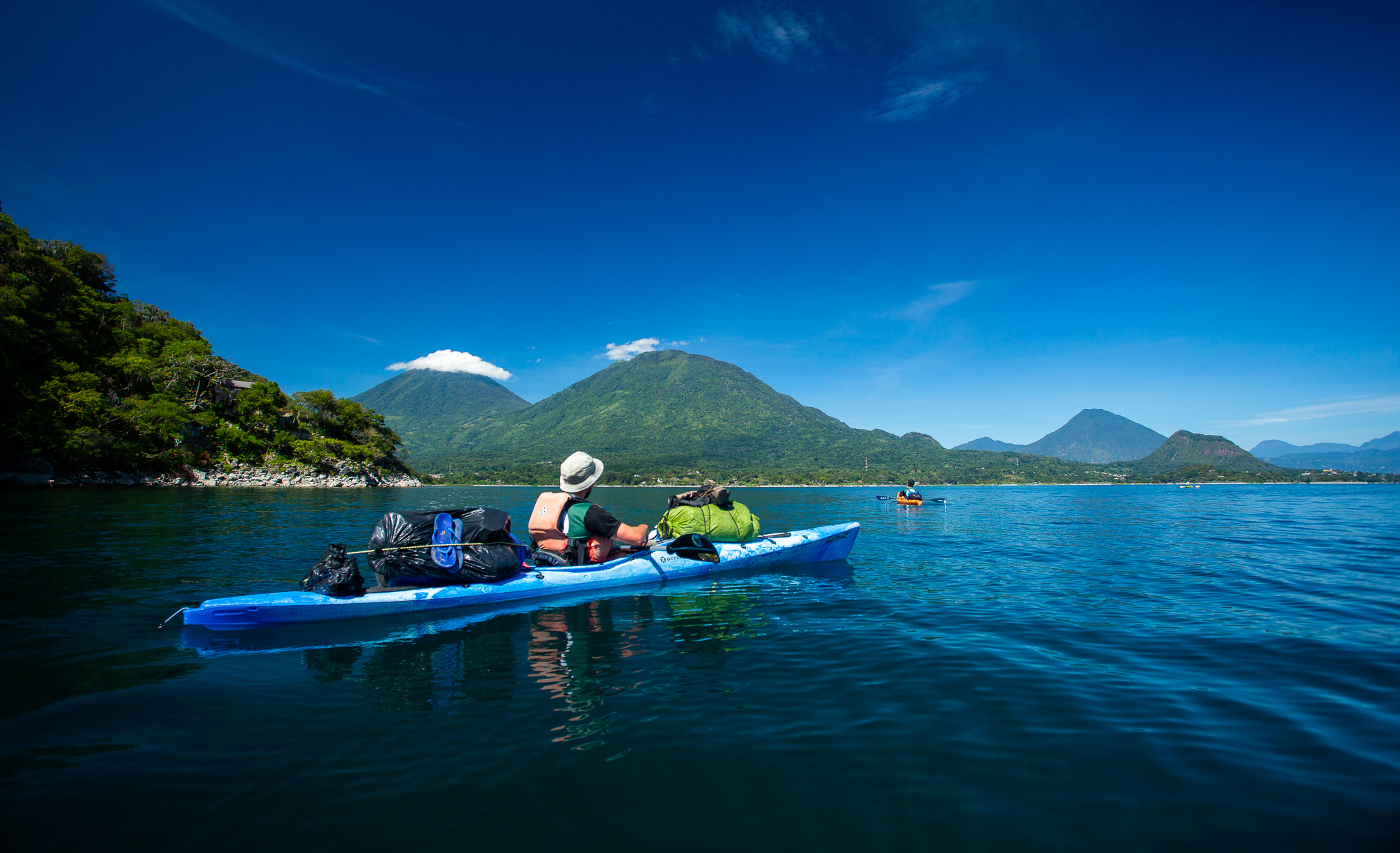 Family in Lake Atitlan