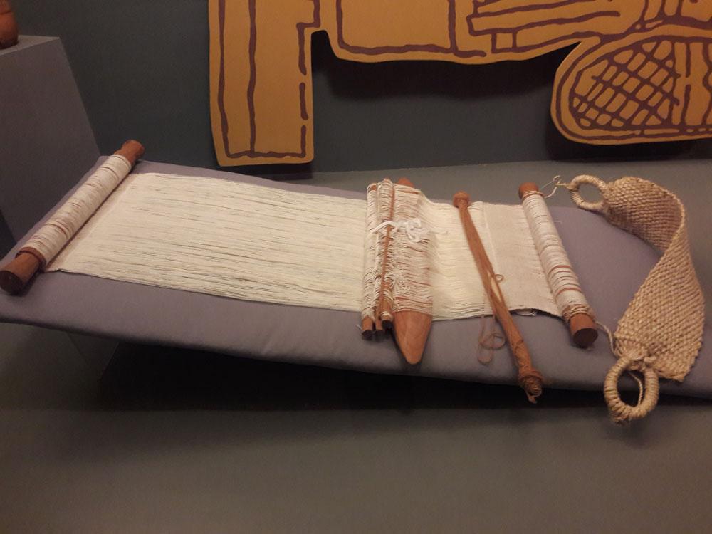 Traditional Mayan weaving workshop in Lake Atitlán village