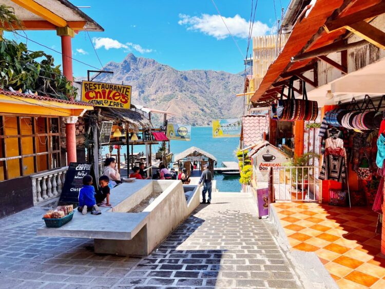 Exploring lakeside villages while planning Lake Atitlán trip activities