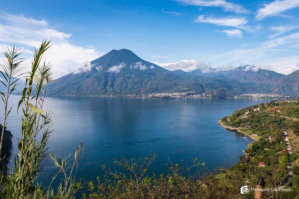Resting and enjoying views after a day of Lake Atitlán adventure activities