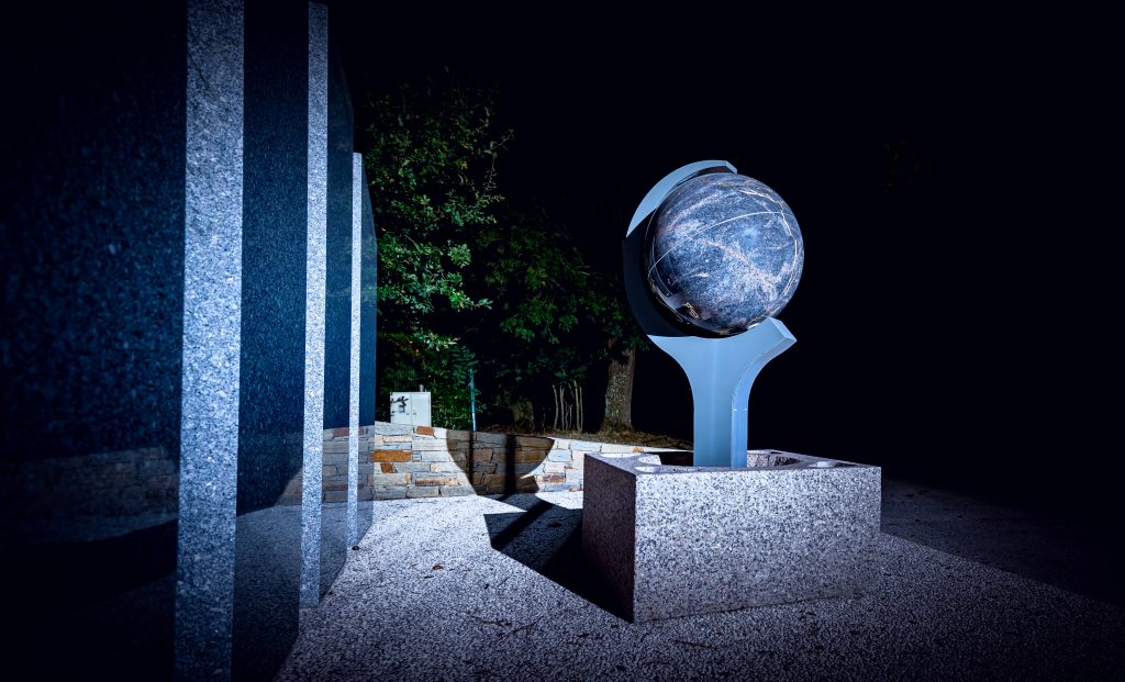 Rotary group photo at project site