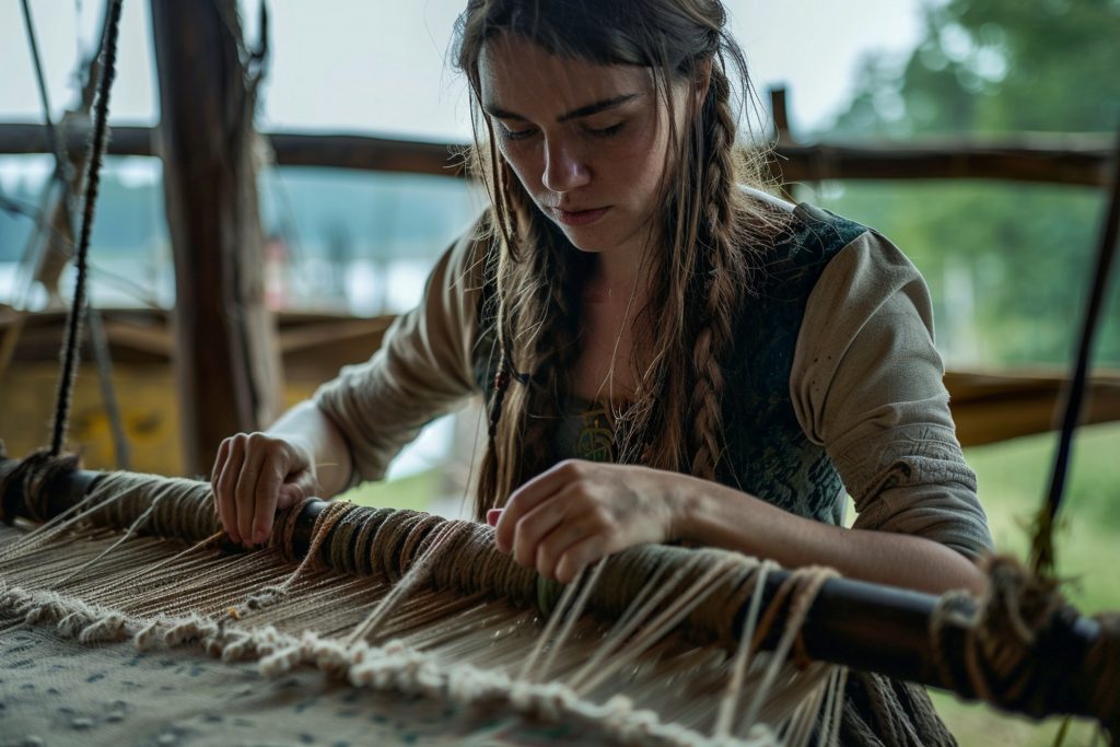 Weaving cooperative demonstration