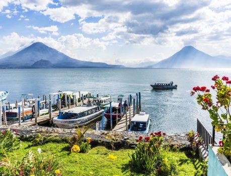 Best time to visit Lake Atitlán with clear weather views
